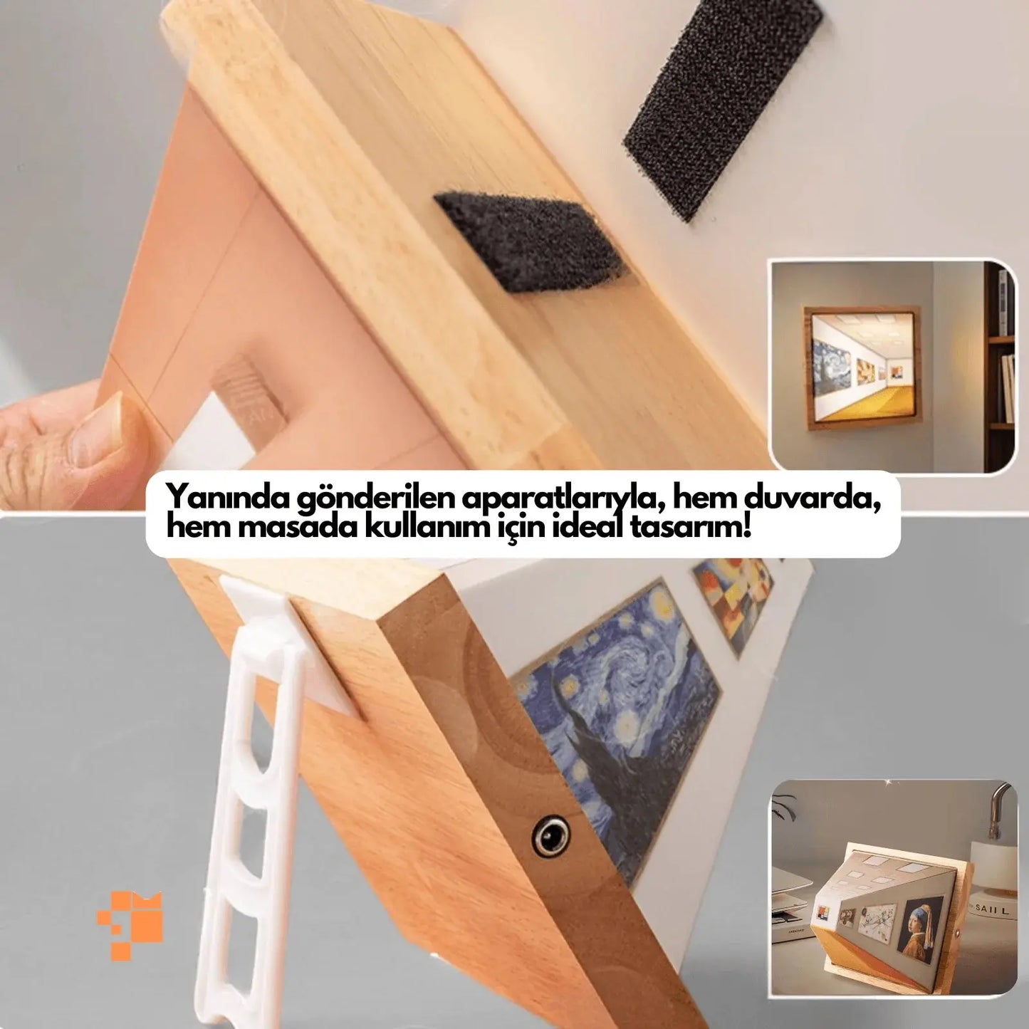 3D Tasarım Lamba İllüzyon Duvar Sanatı - MNDStore