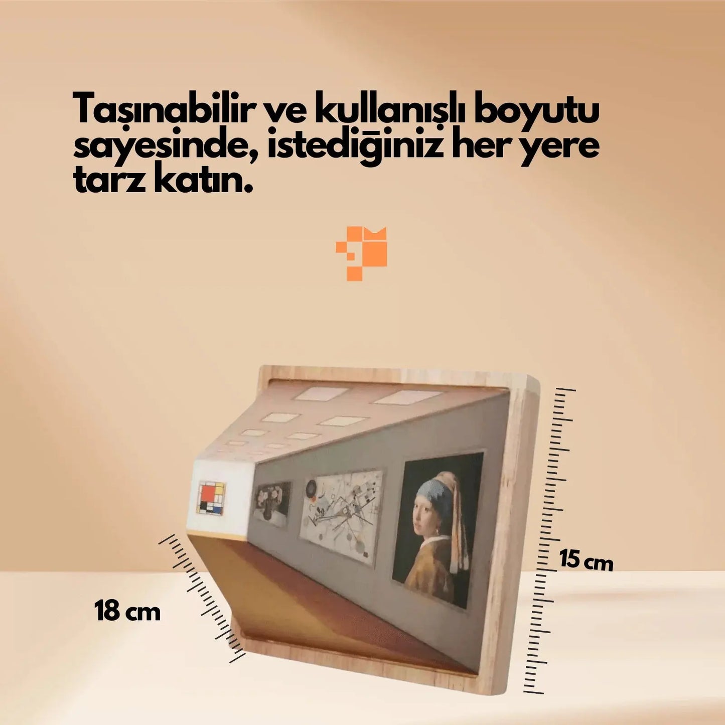 3D Tasarım Lamba İllüzyon Duvar Sanatı - MNDStore