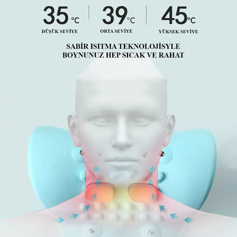 Taşınabilir Boyun Masaj Yastığı MNDStore