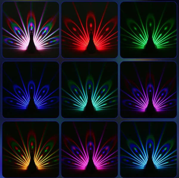 MNDStore™ Peacock Lamp