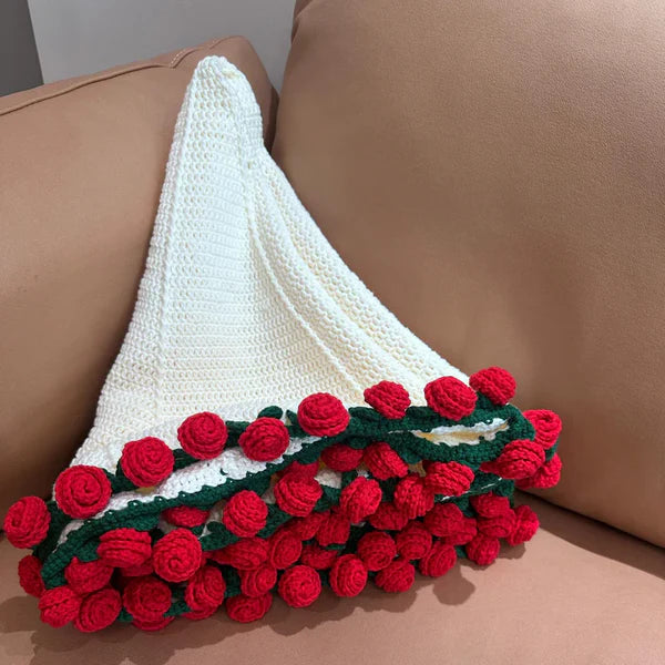 MNDStore™ El Örgüsü Buket Battaniye