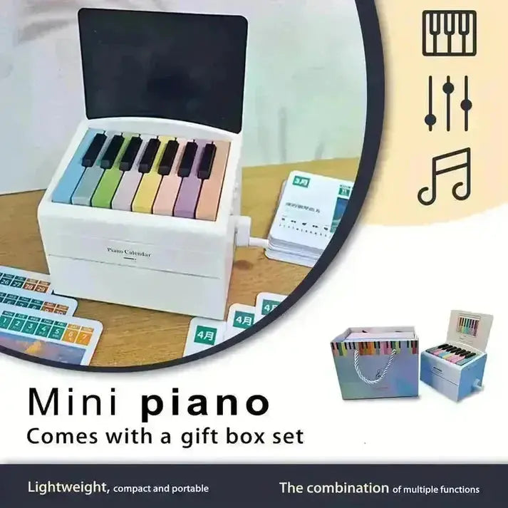 Mndstore™ Musical Piano Calendar MNDStore