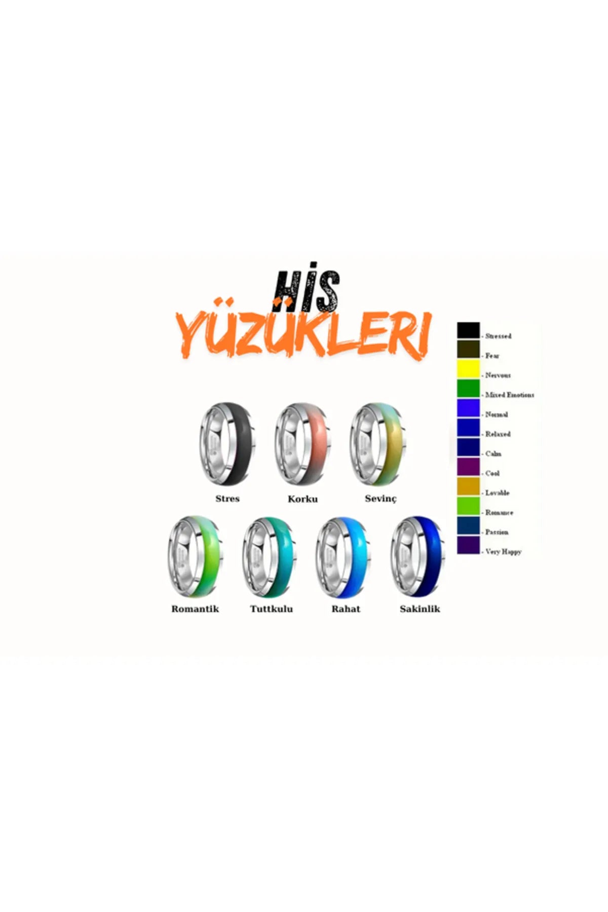 Renk Değiştiren Stres Yüzüğü.