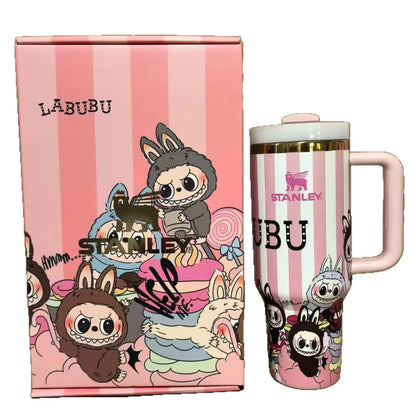 Labubu Stanley Stripe Insulated Cup TERMOSHANE