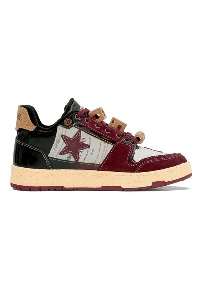 Retro Star Sneakers-Wine Limited