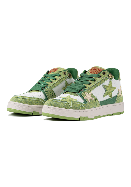 Retro Star Sneakers - Avocado
