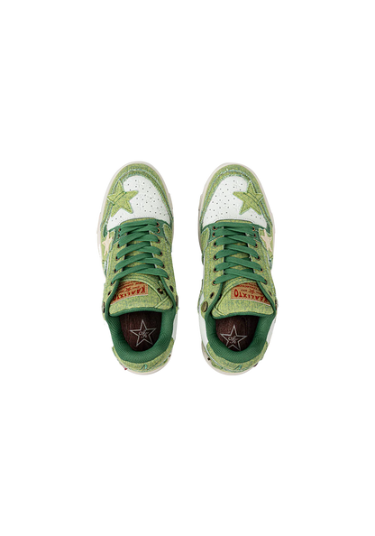 Retro Star Sneakers - Avocado
