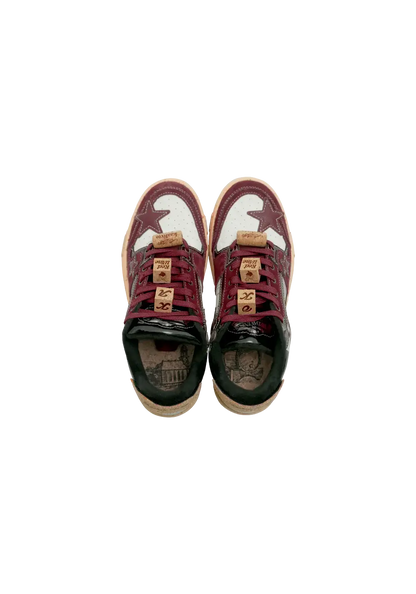 Retro Star Sneakers-Wine Limited