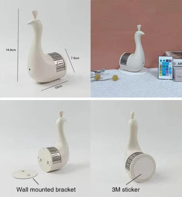 MNDStore™  Peacock Lamp
