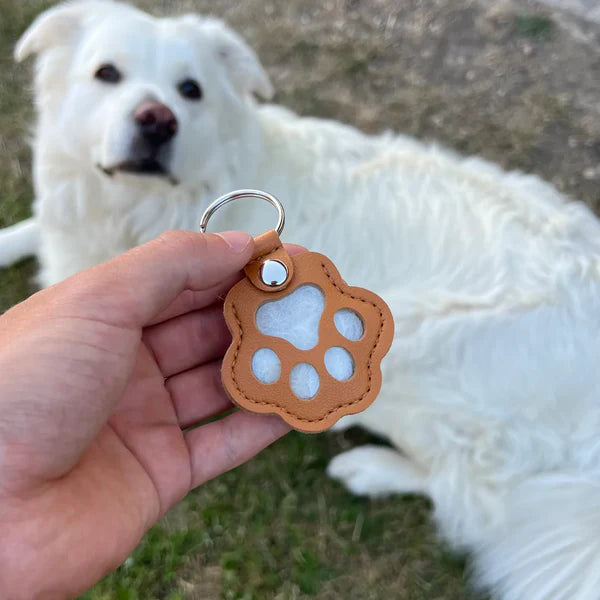 Pet Feather Keychain