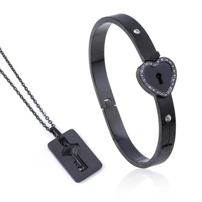 MNDStore™ Sonsuzluk Anahtar Kolye Bileklik Seti