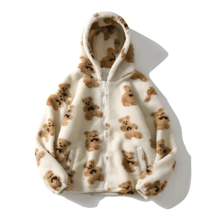 Teddy Peluş Unisex Ceket
