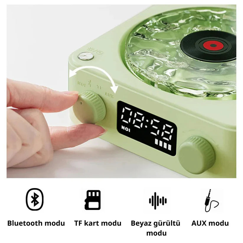 Mini Retro Plak Çalar: Mini boyutlarda, nostaljik plak çalar ile retro tarzını her yerde hissedin.