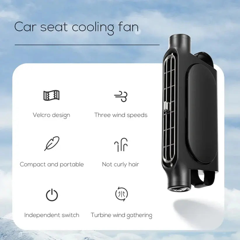 Mndstore™ Car Seat Cooling Fan MNDStore