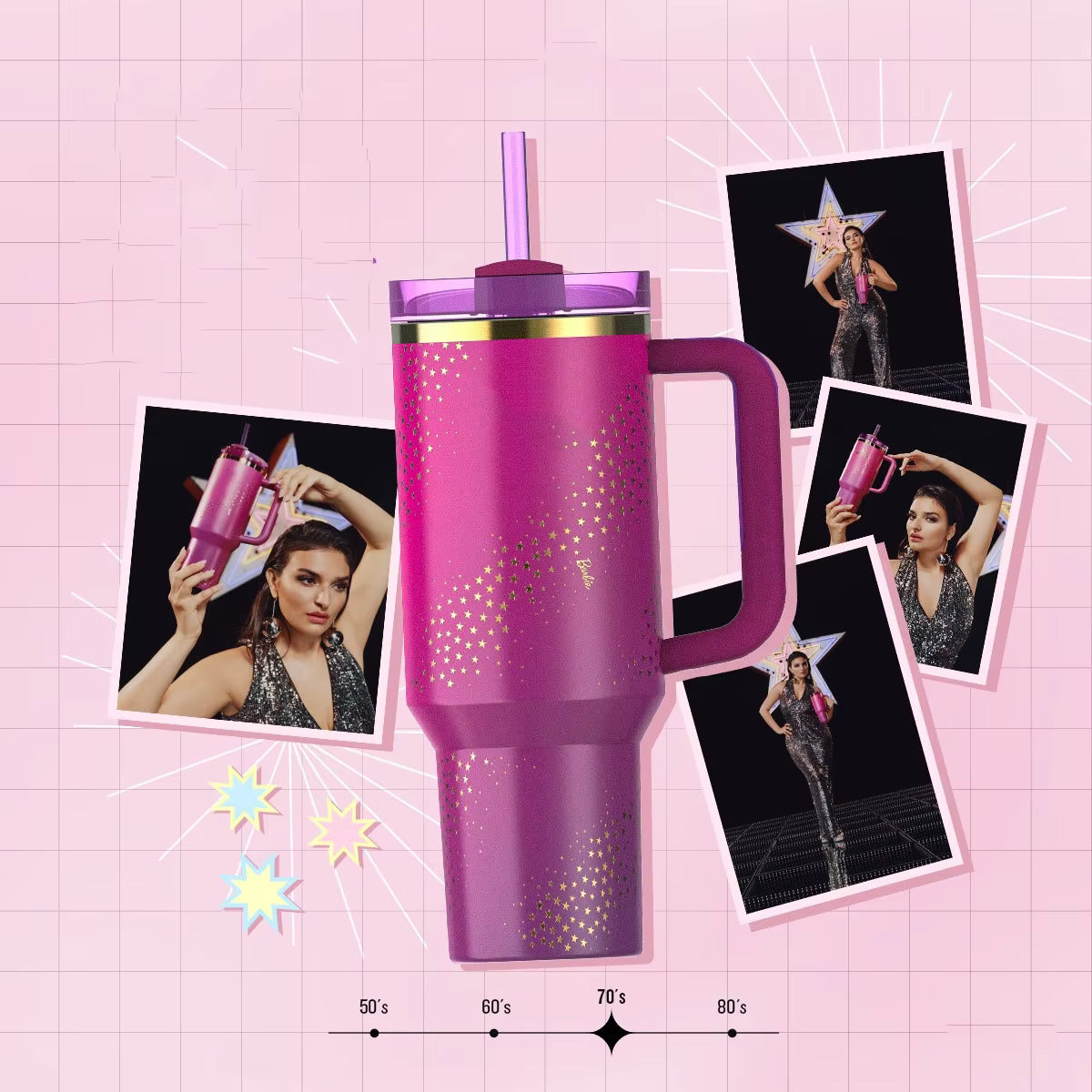 Barbie™ x Stanley ’70S Superstar Quencher - Gifthane