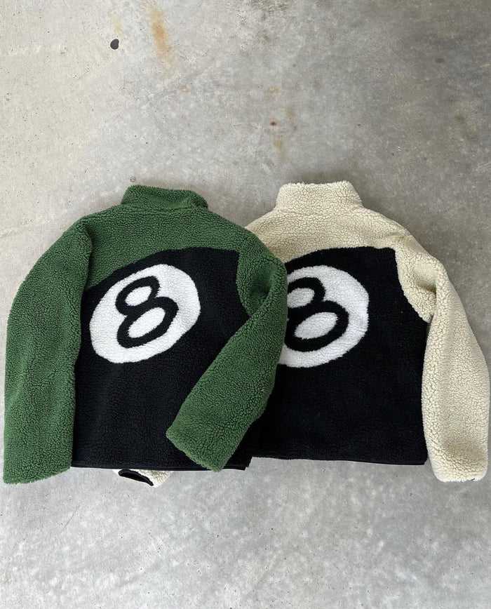 Stussy 8 Ball Fleece Ceket 