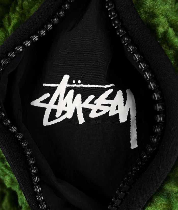 Stussy 8 Ball Fleece Ceket  Shark Hoodie