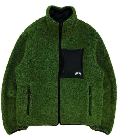 Stussy 8 Ball Fleece Ceket Shark Hoodie