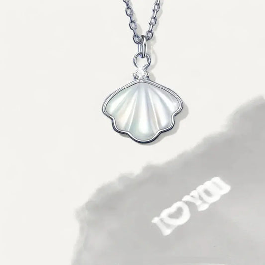 "Seni Seviyorum" Denizkabuğu Kolye MNDStore