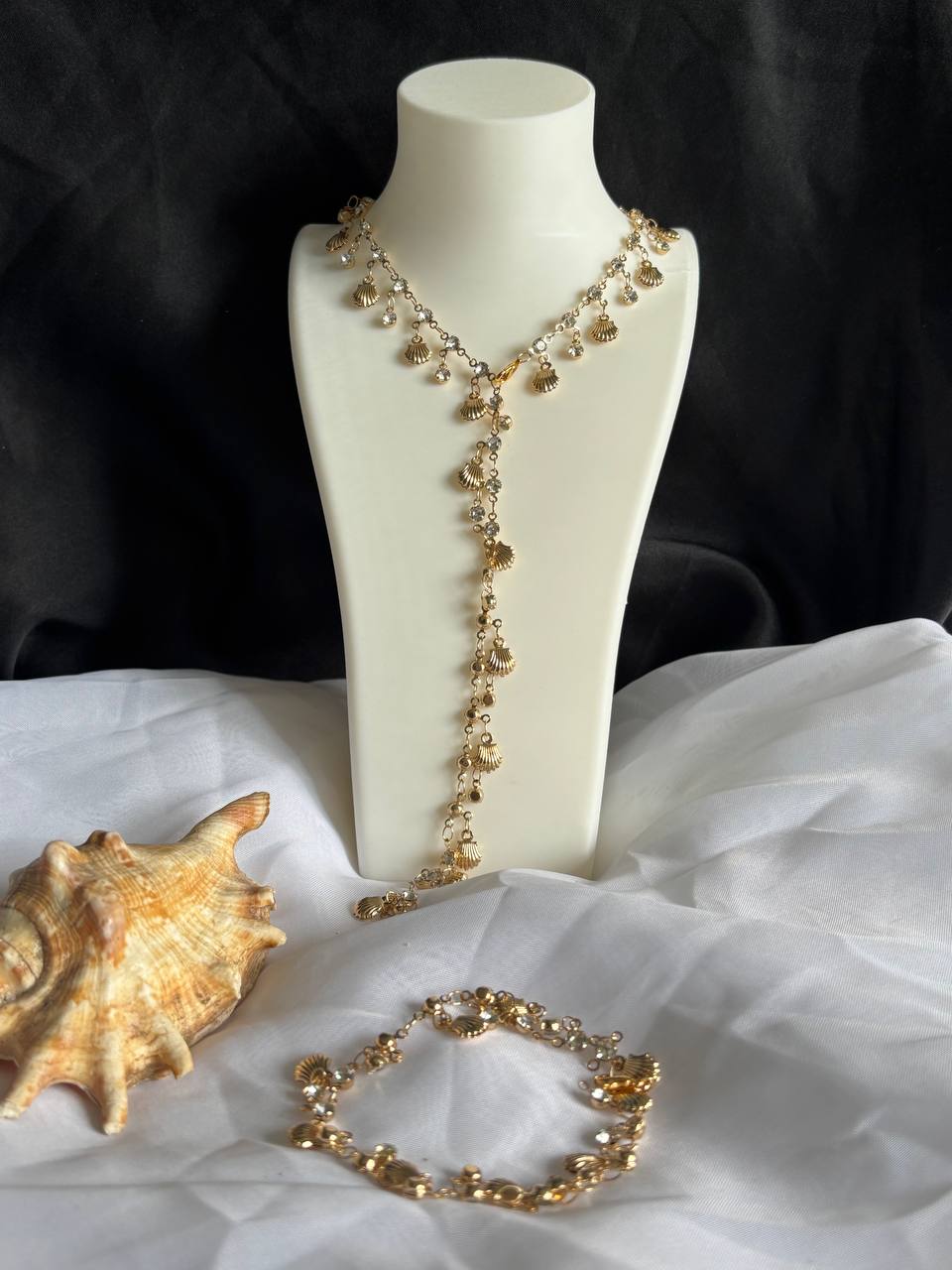 Y Necklace Sea Combination